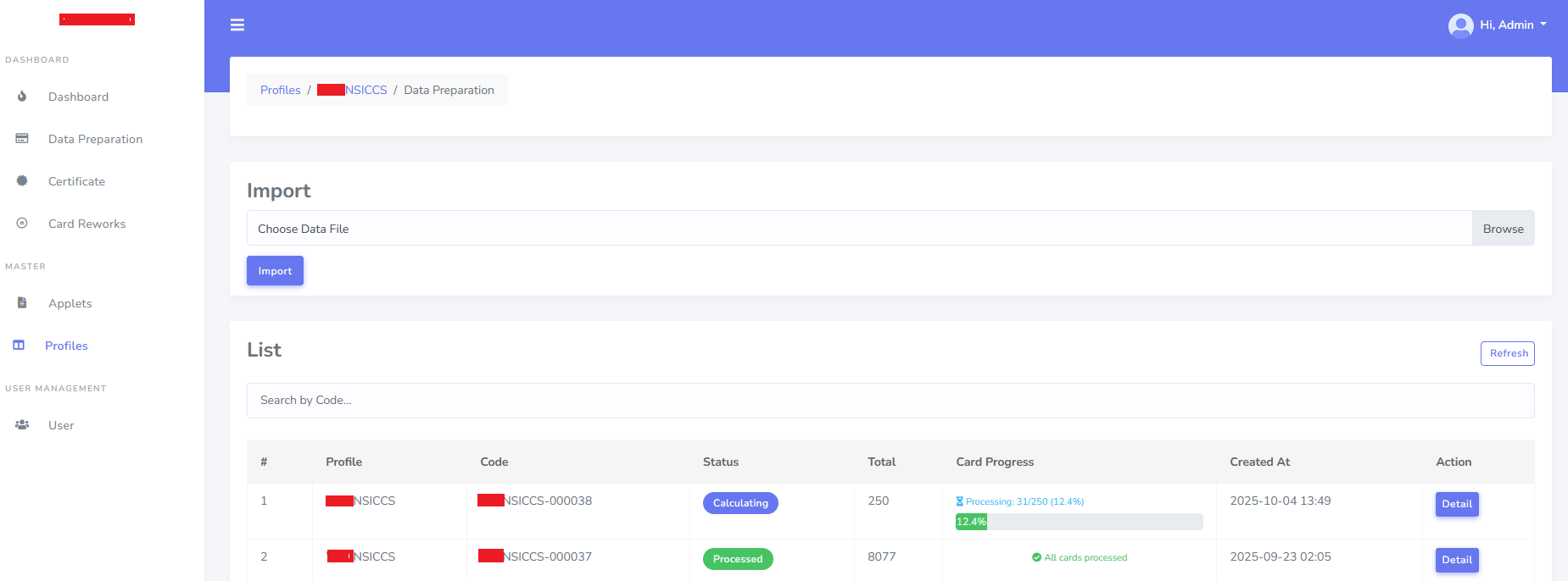 Card Personalization